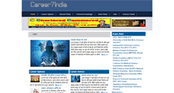 Desktop Screenshot of career7india.com