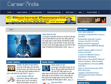 Tablet Screenshot of career7india.com